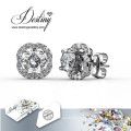 Destiny Jewellery Crystals From Swarovski Flower Earrings